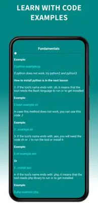 Learn Termux and Linux android App screenshot 1